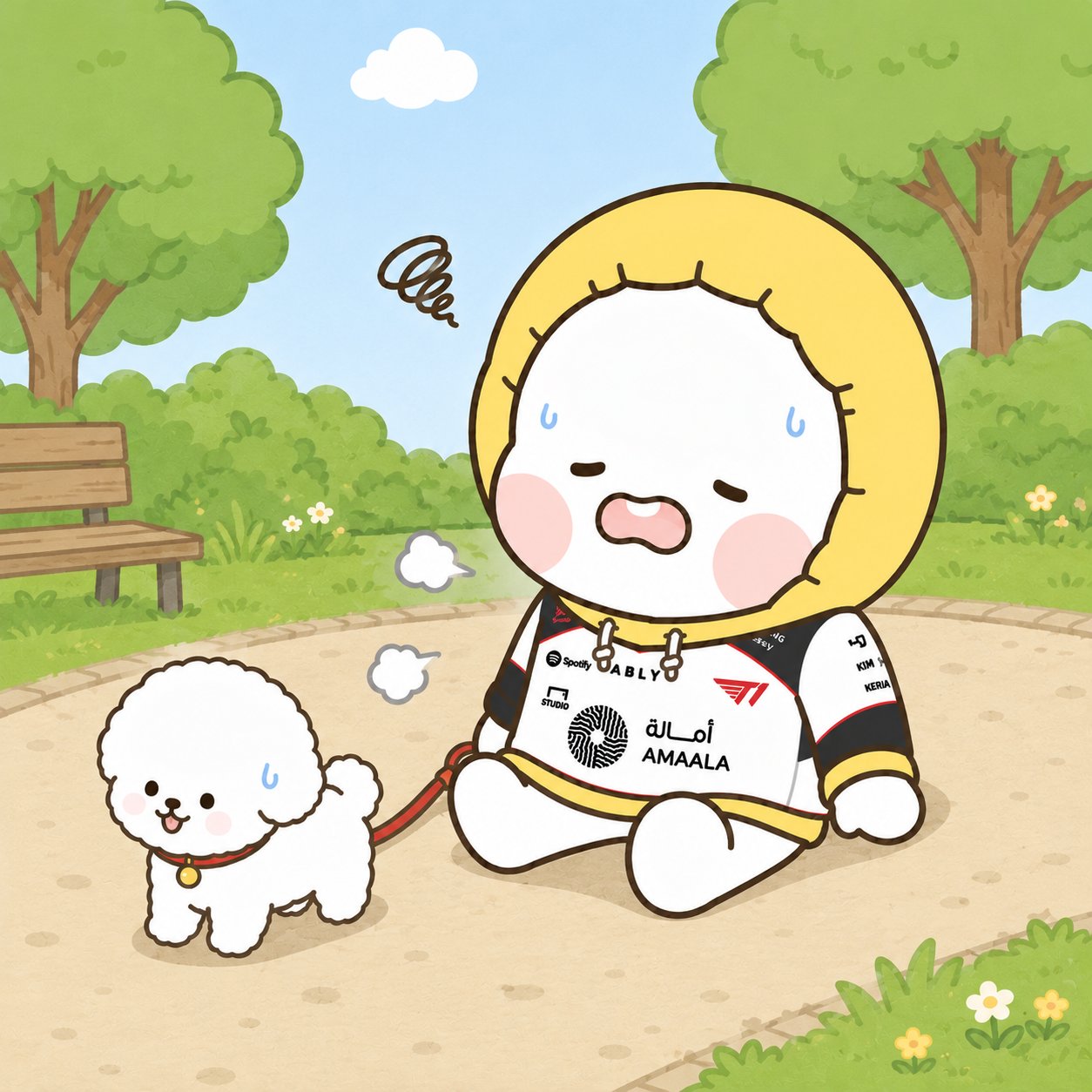 산책갈래? gif