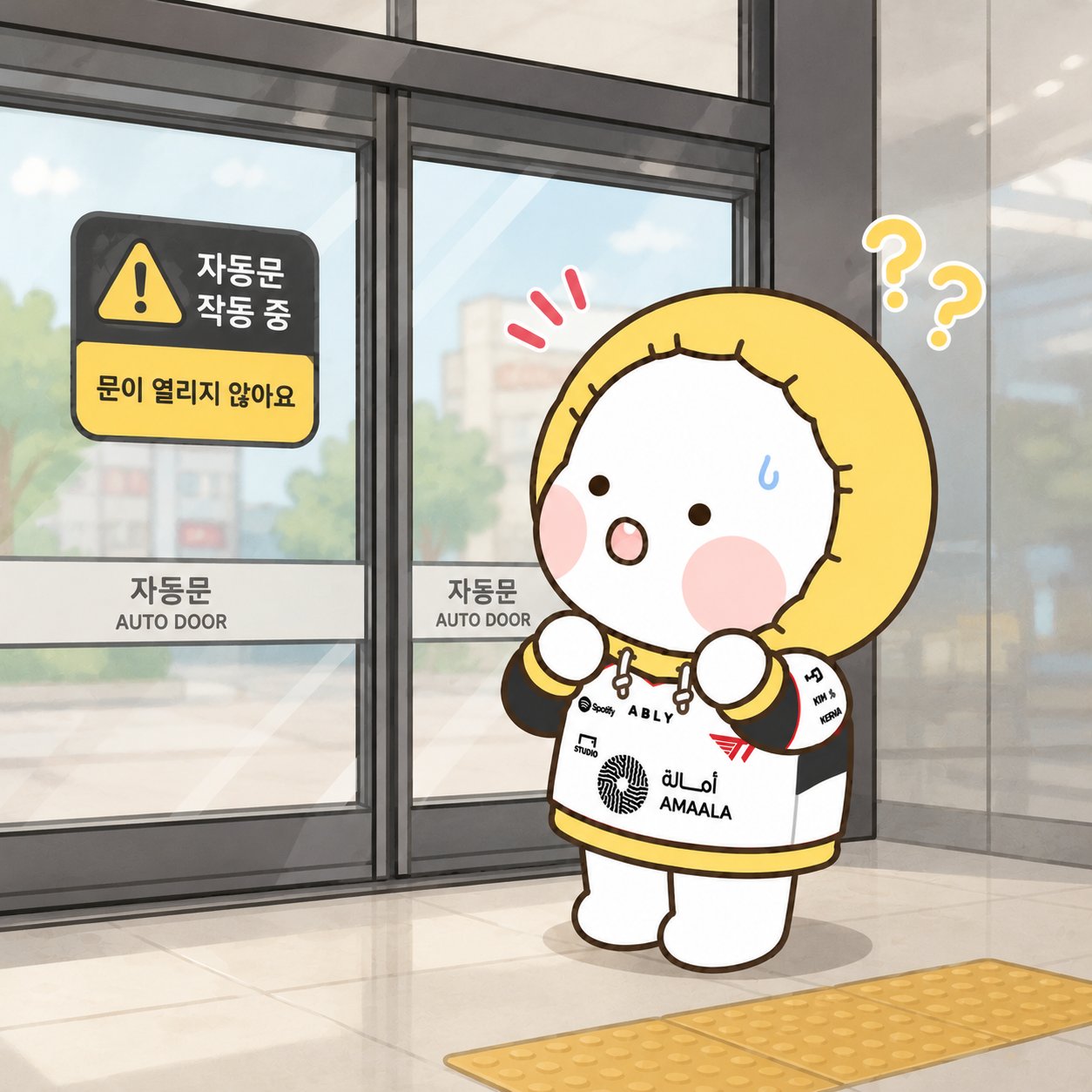 자동문 gif