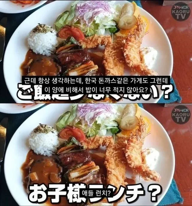 어느 일본인이 한국 돈까스에 가지는 불만